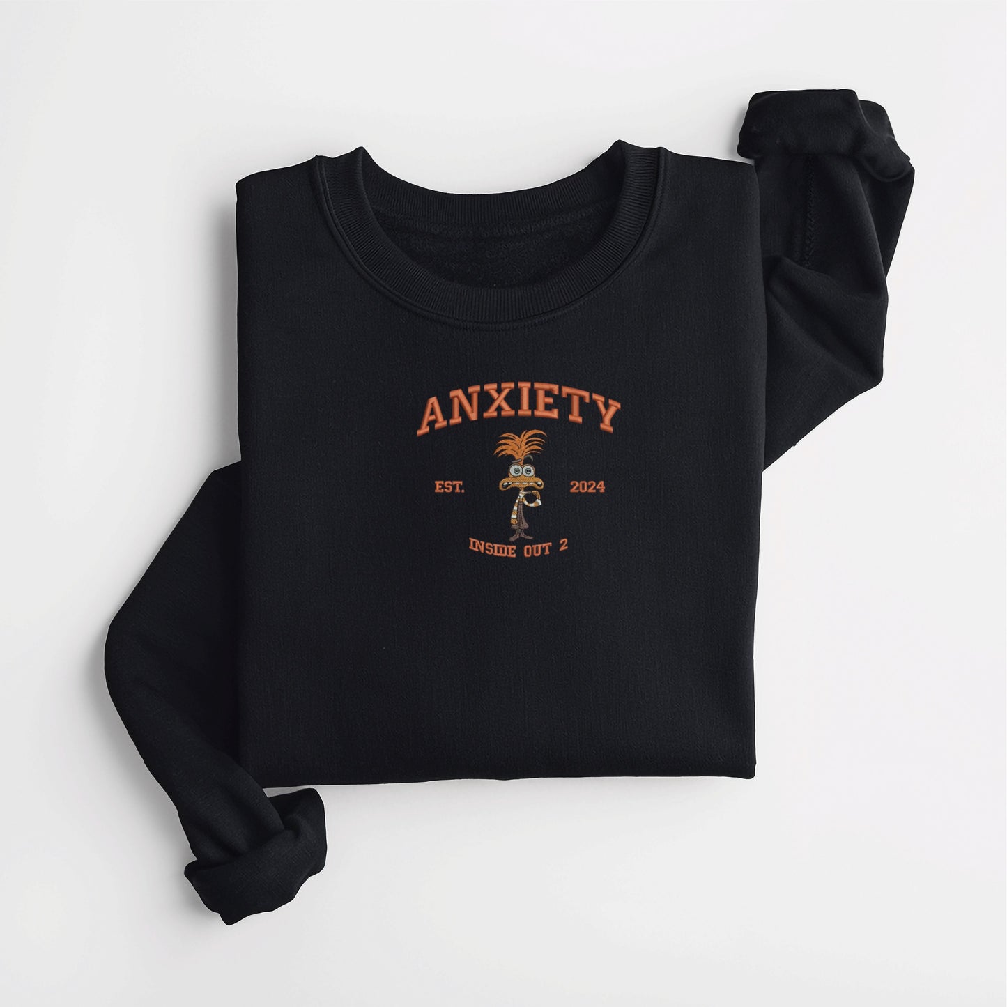 Anxiety Inside Out 2 Black Sweatshirt