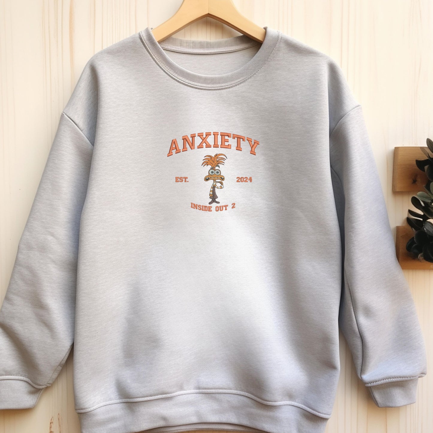 Anxiety Inside Out 2 Sand Sweatshirt