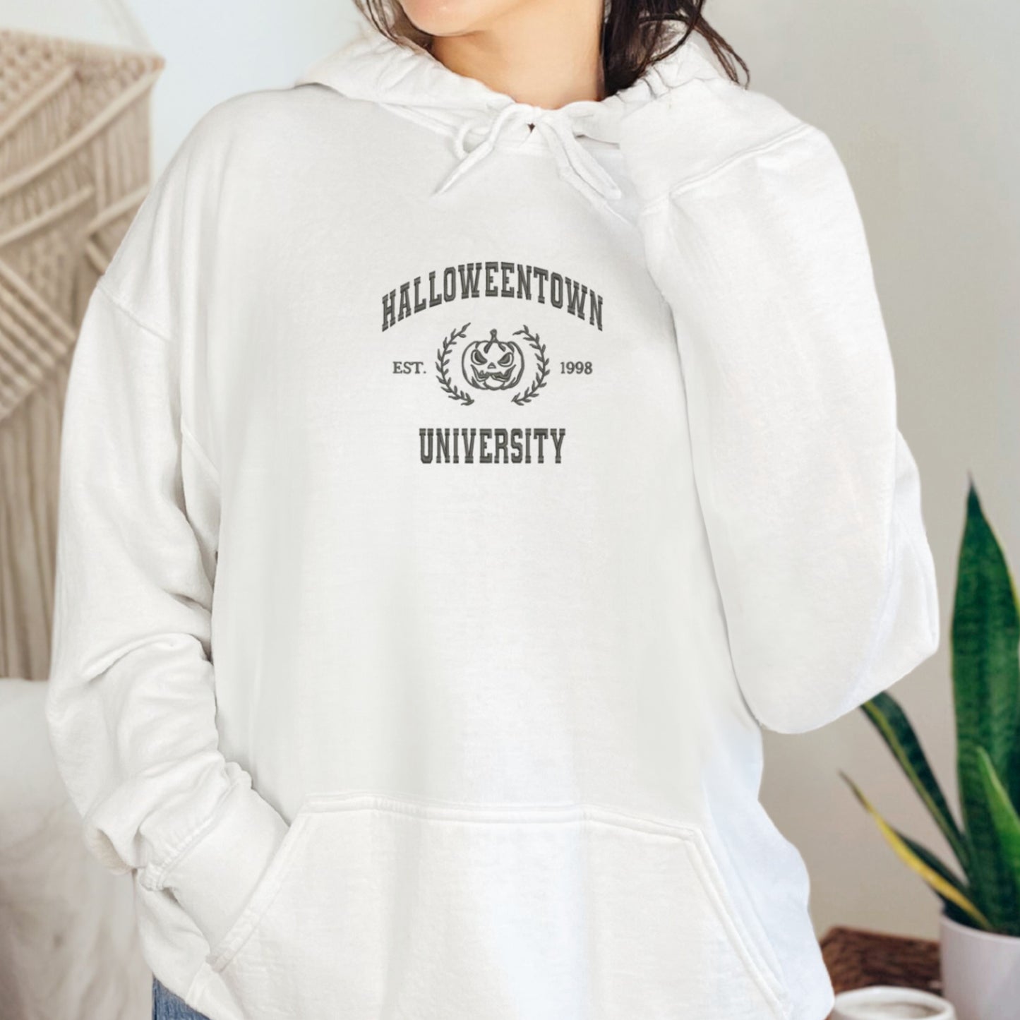 Halloweentown University White Hoodie