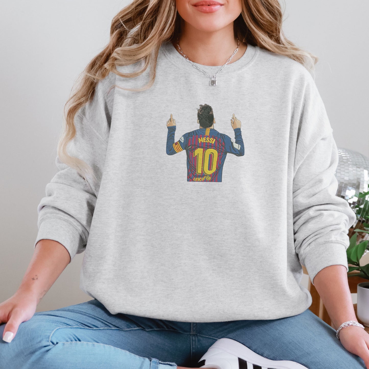 Messi Grey Sweatshirt