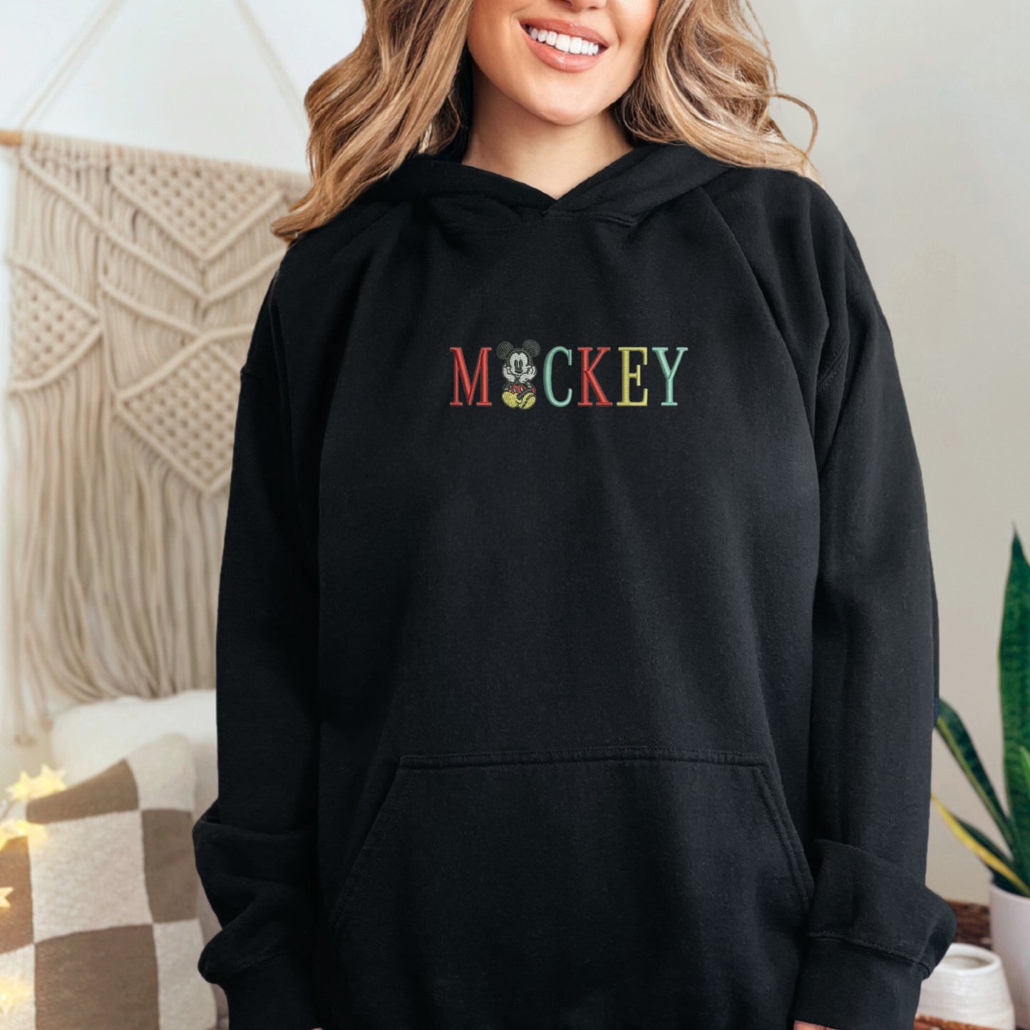Mickey Black Hoodie