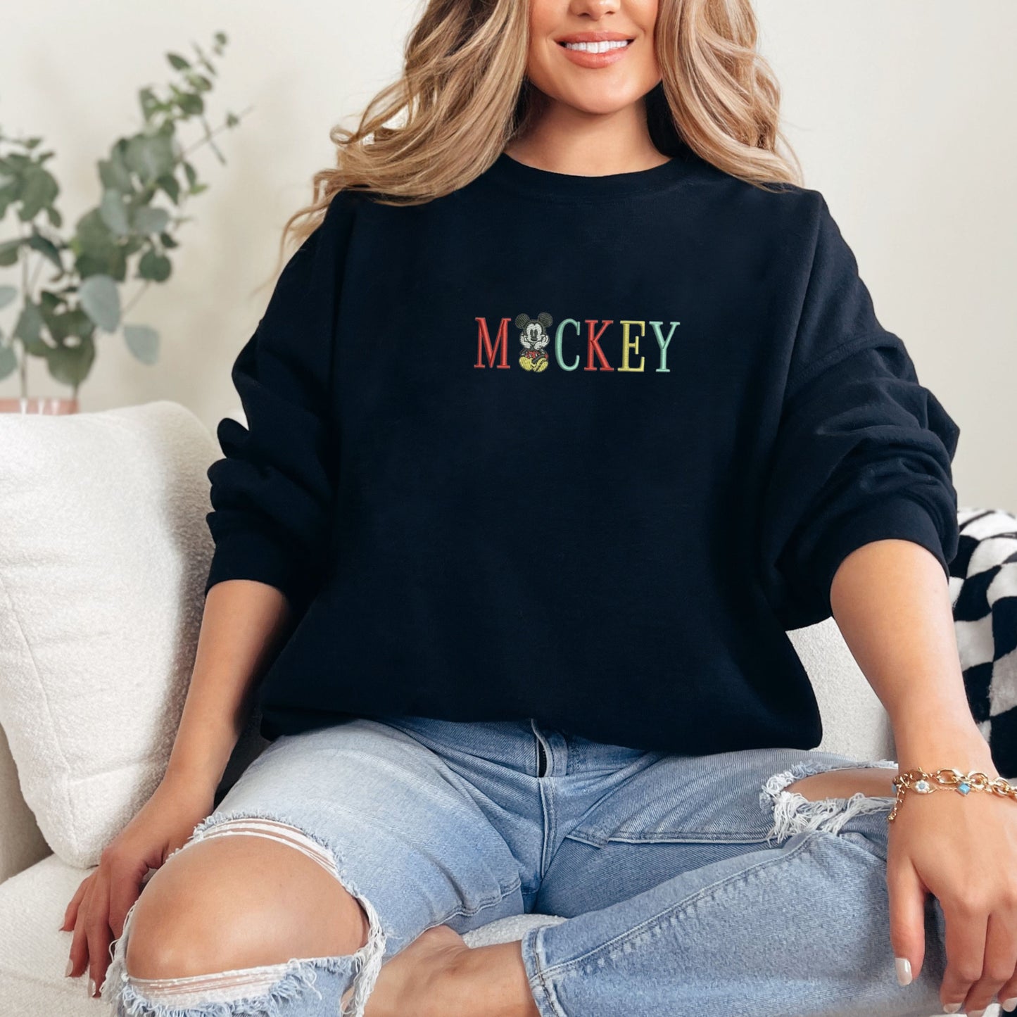 Mickey Black Sweatshirt
