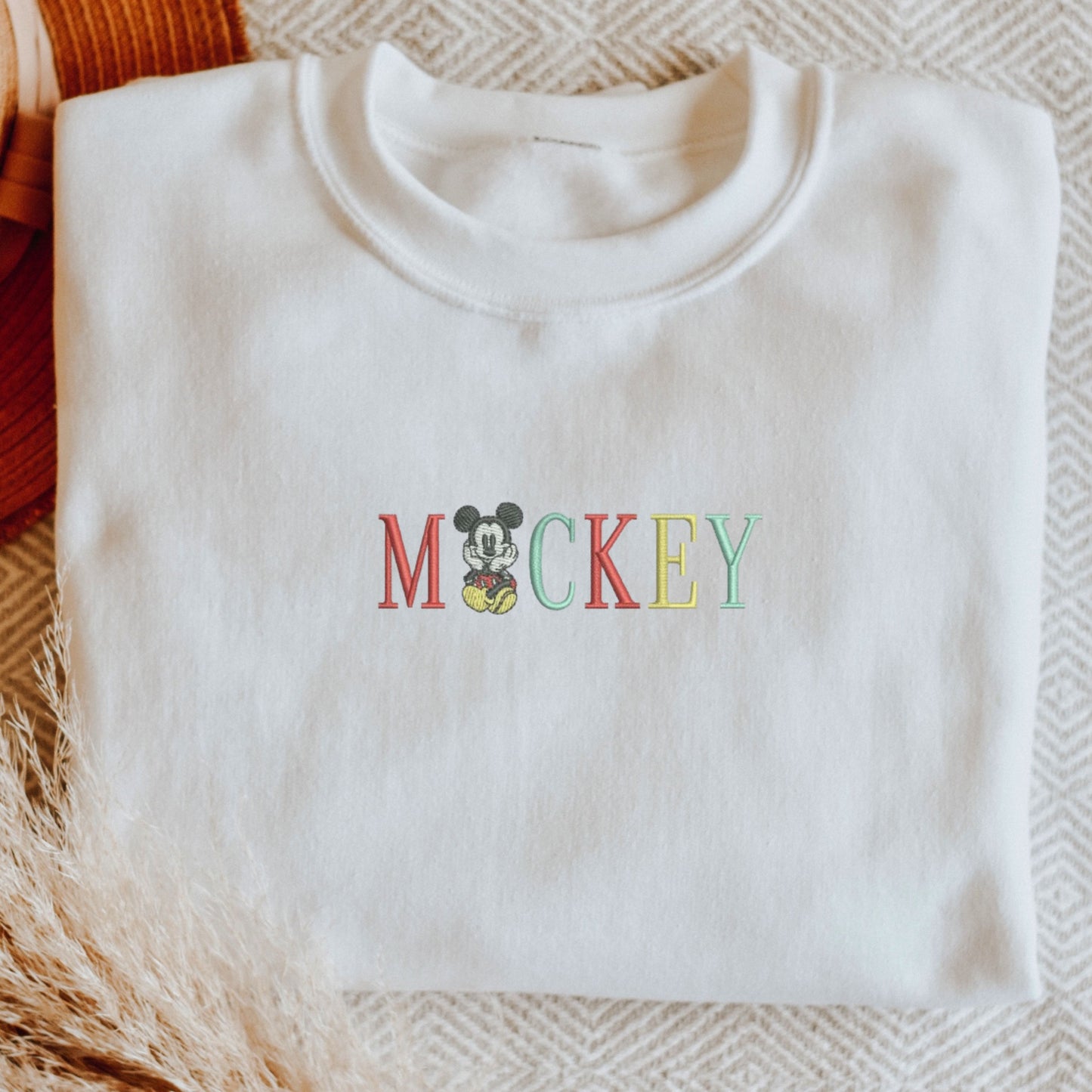 Mickey White Sweatshirt