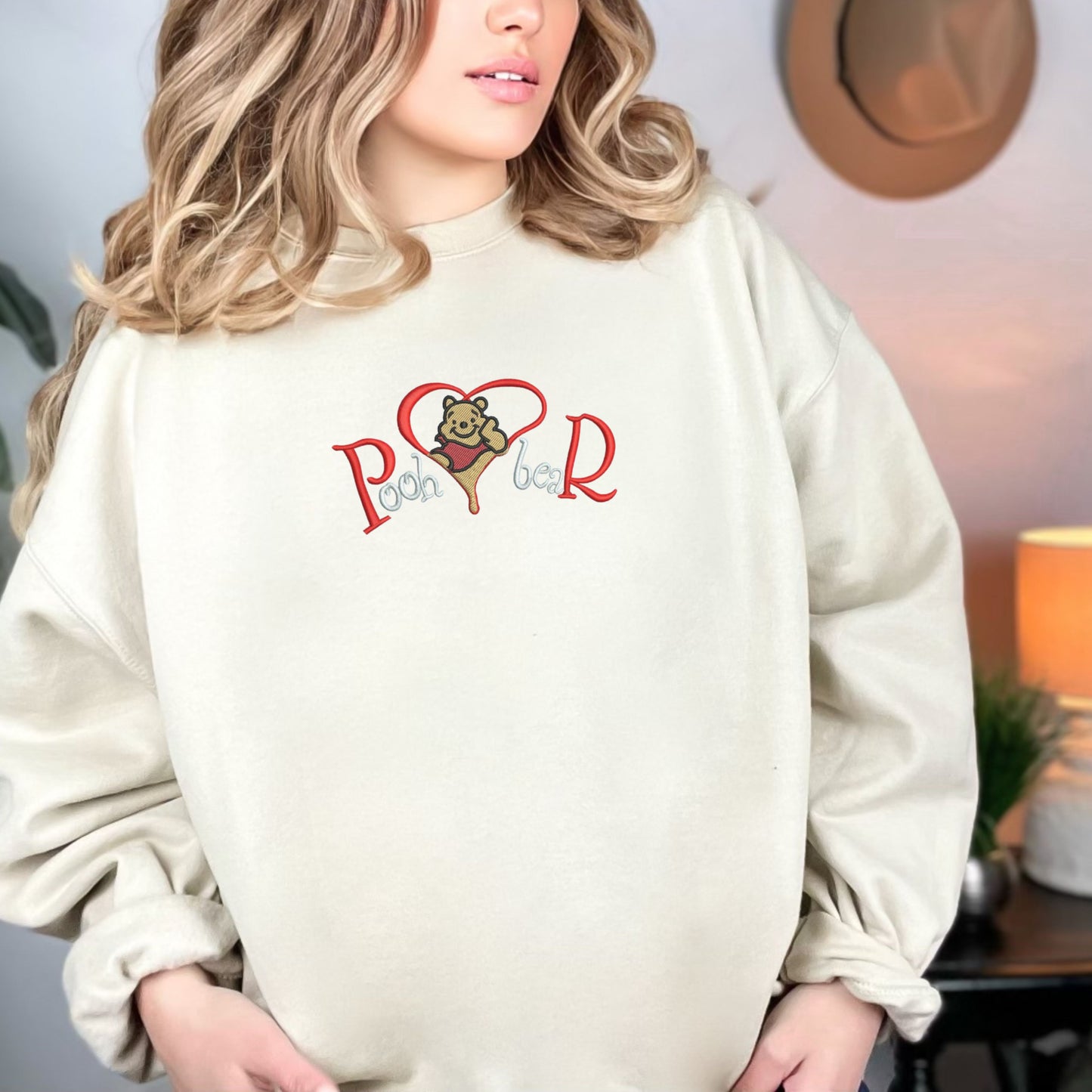Pooh Love Sand Sweatshirt
