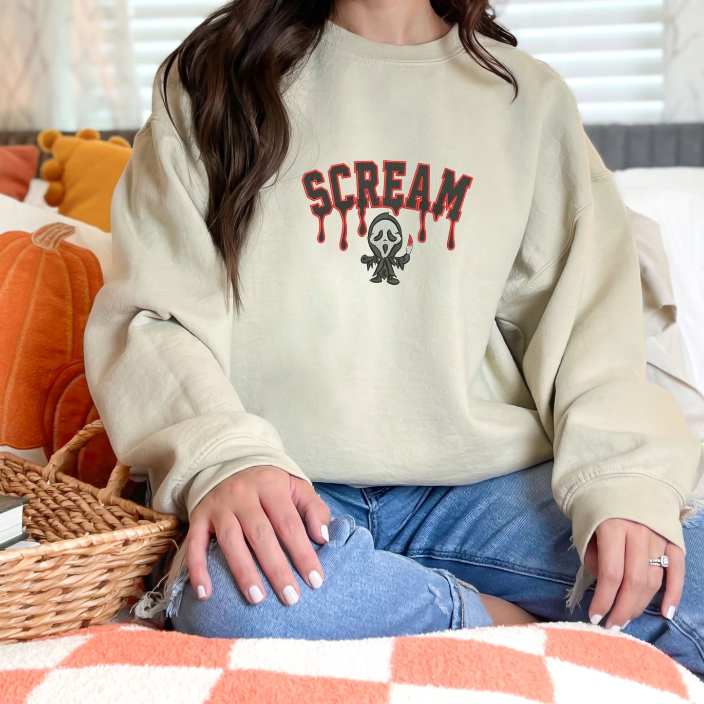 Scream Drip Sand Sweatshirt