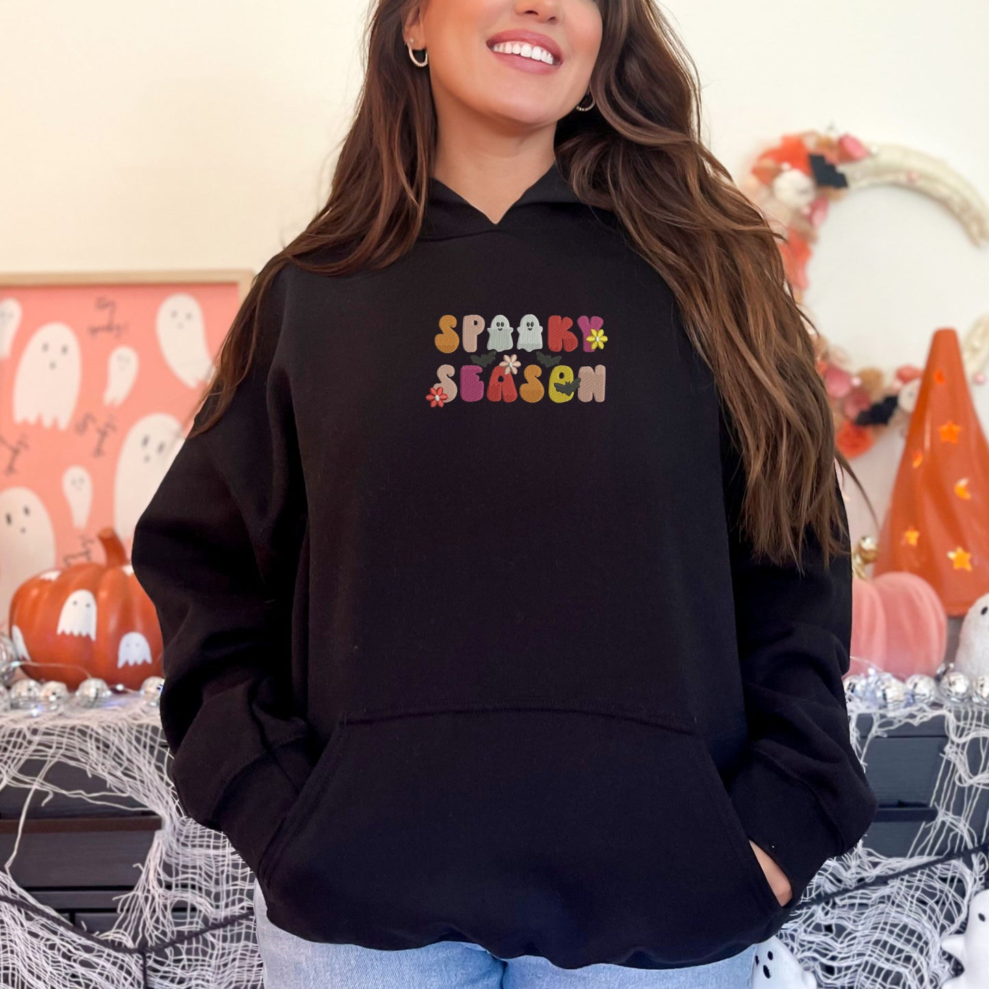 Spooky Season Black Hoodie