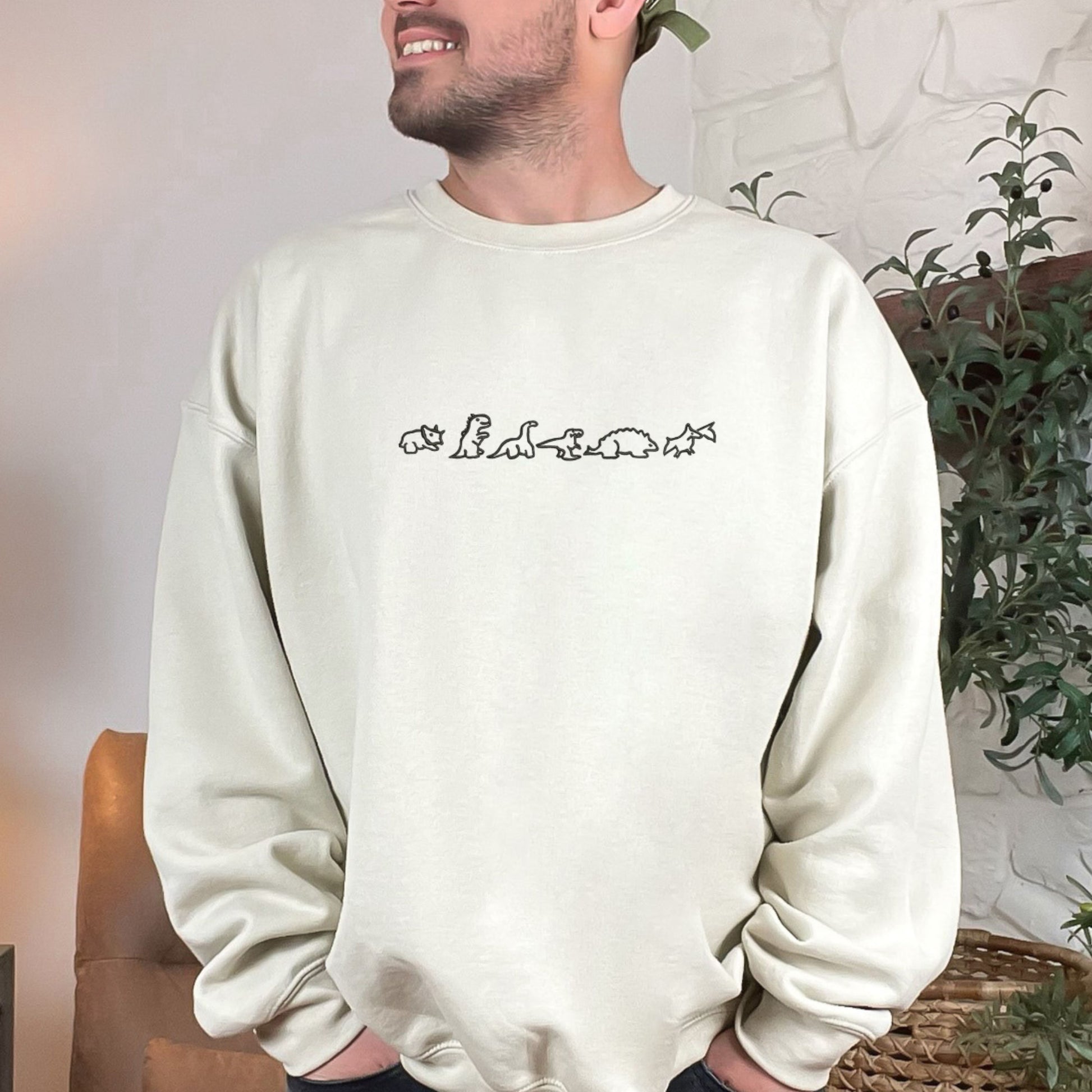 Dinosaurus Family Sand Sweatshirt